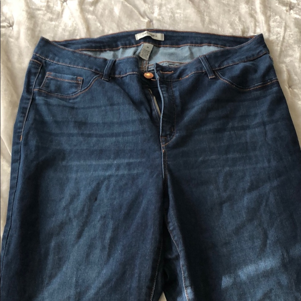 Plus Size Dark Colored Jeans